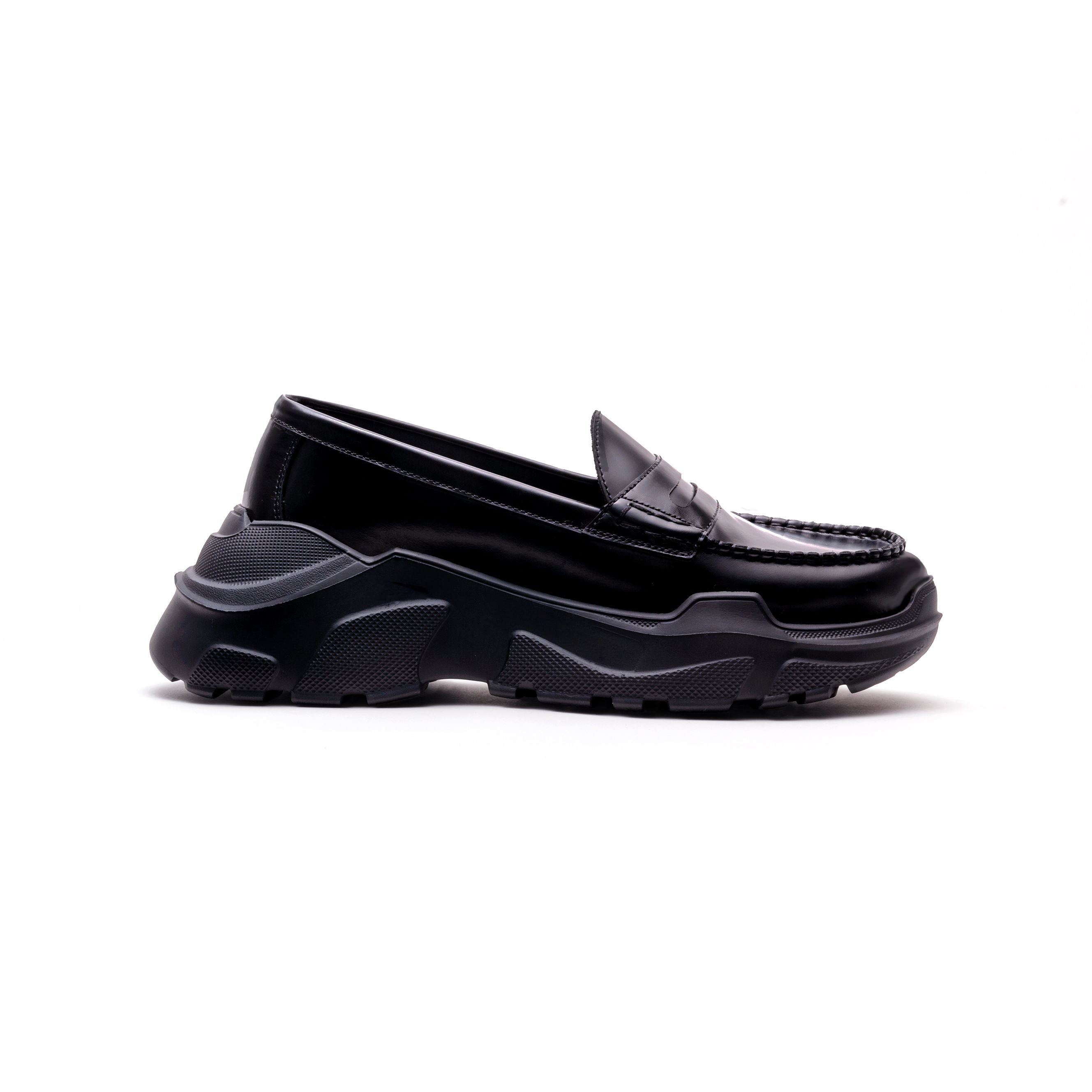Regulated Gravity-faux leather BK×BK（合皮） – AKIKOAOKI