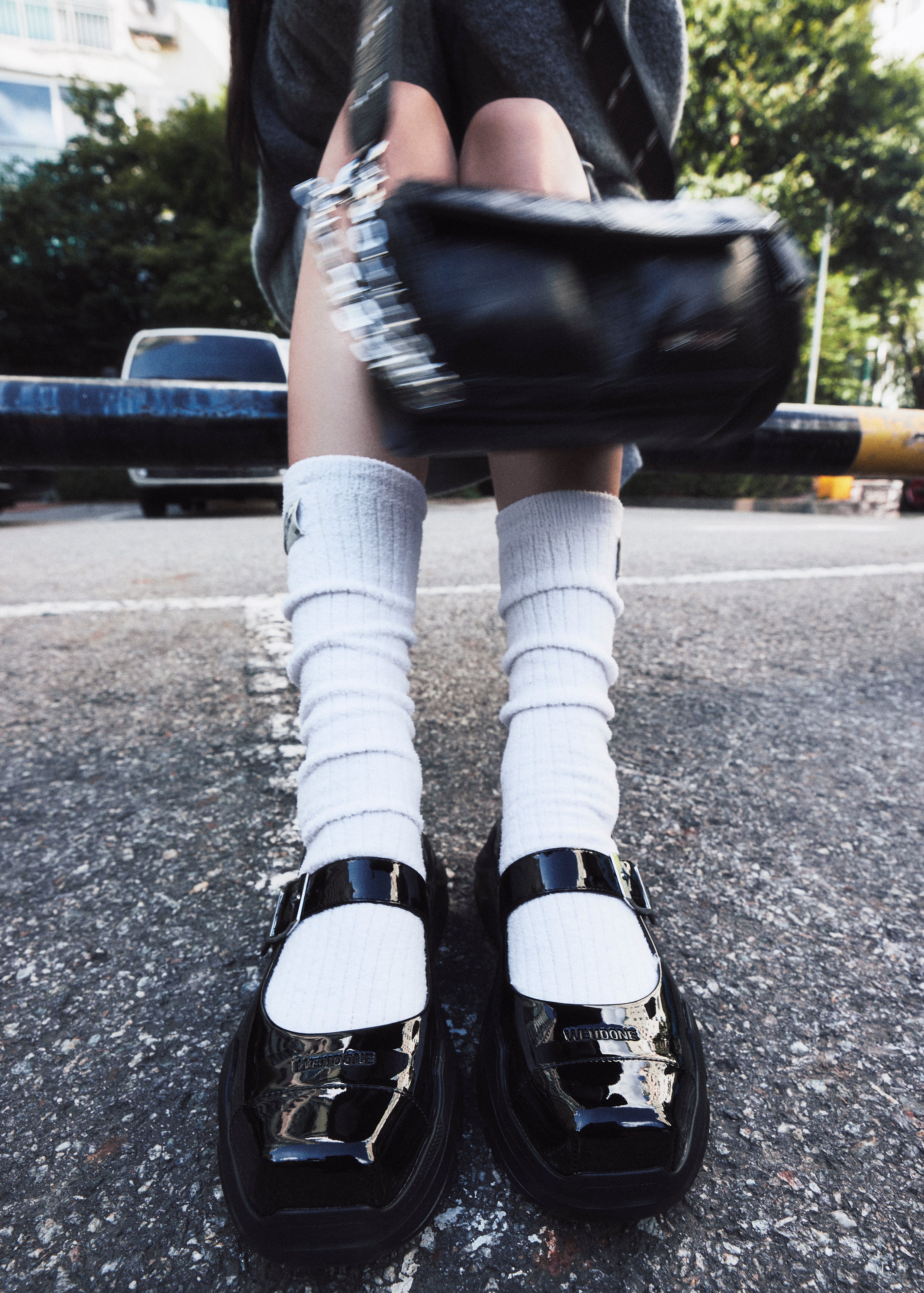 AKIKOAOKI × WE11DONE】BLACK WOMENS MARY JANES – AKIKOAOKI